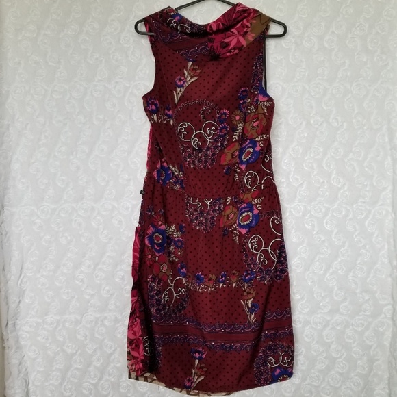 DEPT | cowl neck sleeveless dress with pockets - Picture 4 of 4